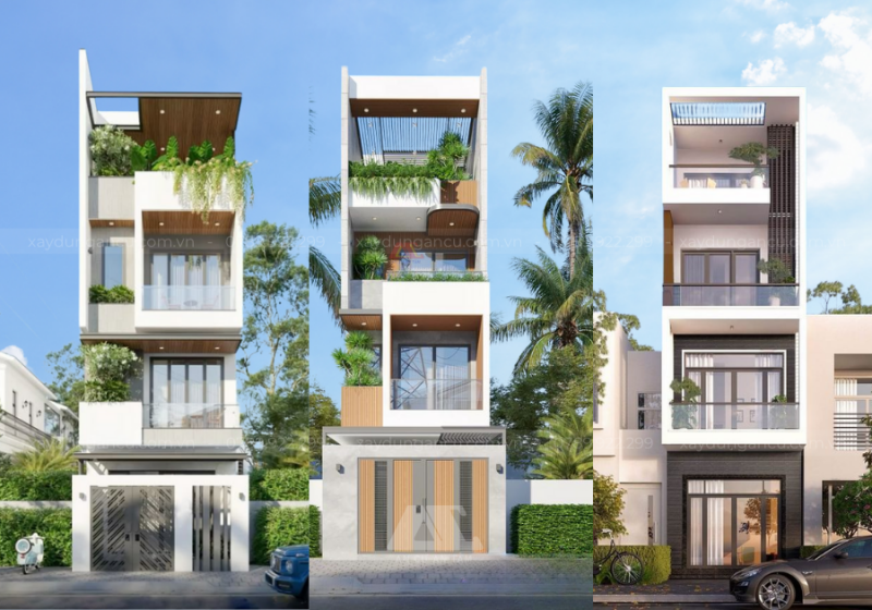 Chi phí xây nhà 3 tầng diện tích 4x15m tại TP.HCM [Cập nhật 2025]